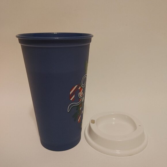 FUN STARBUCKS To Go Drink Cup Colour Changing CANDY CANE Plastic 16 fl oz 473oz. - Picture 5 of 6